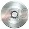 PEUGE 424745 Brake Drum